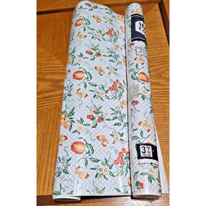 2 Vintage Magic Cover Self-Adhesive Vinyl   Liner 3by 18" Yards Floral Pattern
